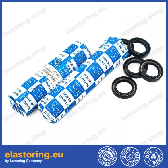 Oil seal 30x45x8 DC NBR [A-DUO]